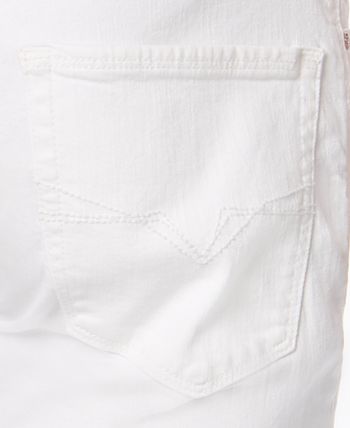GUESS - Men's Slim-Tapered Fit Stretch White Jeans