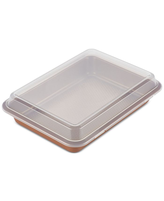 Ayesha Curry Rectangular Cake Pan & Lid Macy's