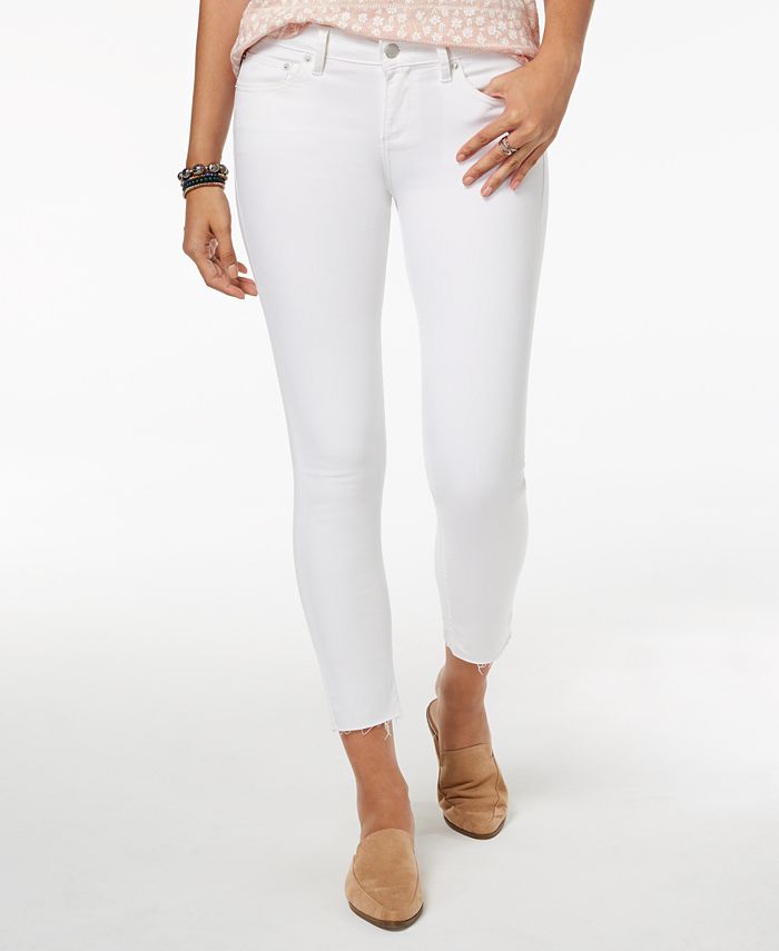 Lucky brand sales white skinny jeans