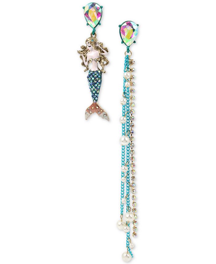 Betsey johnson mermaid new arrivals earrings