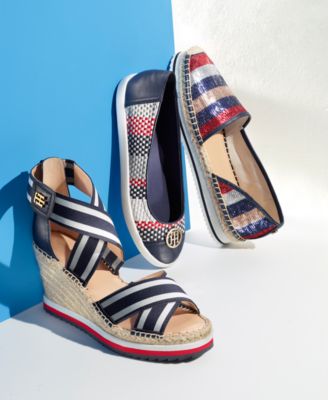 tommy hilfiger yurri espadrille wedge sandal