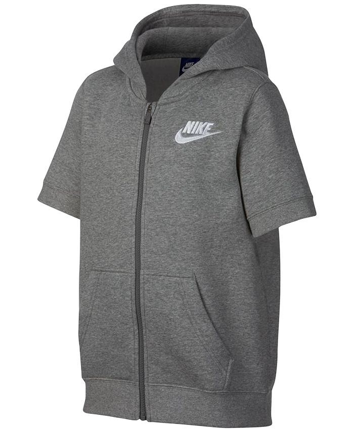 Nike Sportswear Zip-Up Hoodie, Big Boys & Reviews - Sweaters - Kids ...