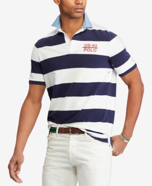POLO RALPH LAUREN MEN'S CLASSIC FIT RUGBY CP-93 POLO SHIRT