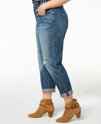 Lucky brand plus sales reese boyfriend jeans