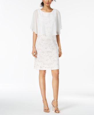 Connected - Lace Capelet Dress