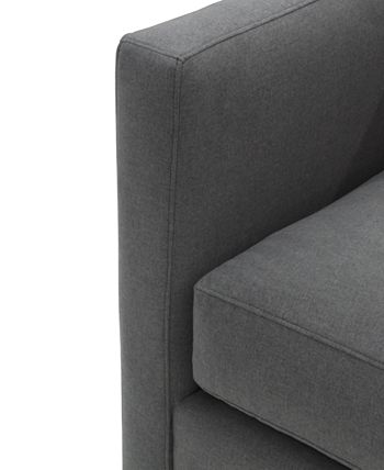 Furniture - Elmie 37'' Fabric Swivel Chair