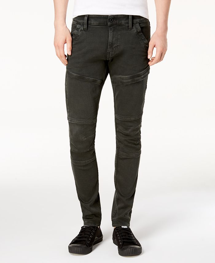G-Star Raw Men's Rackam Super-Slim Fit Stretch Cargo Jeans, Created for ...