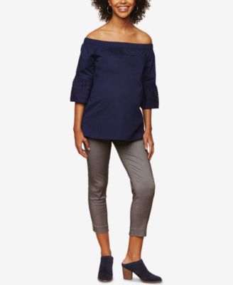 Motherhood Maternity - Maternity Cropped Pants