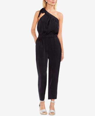 vince camuto one shoulder jumpsuit