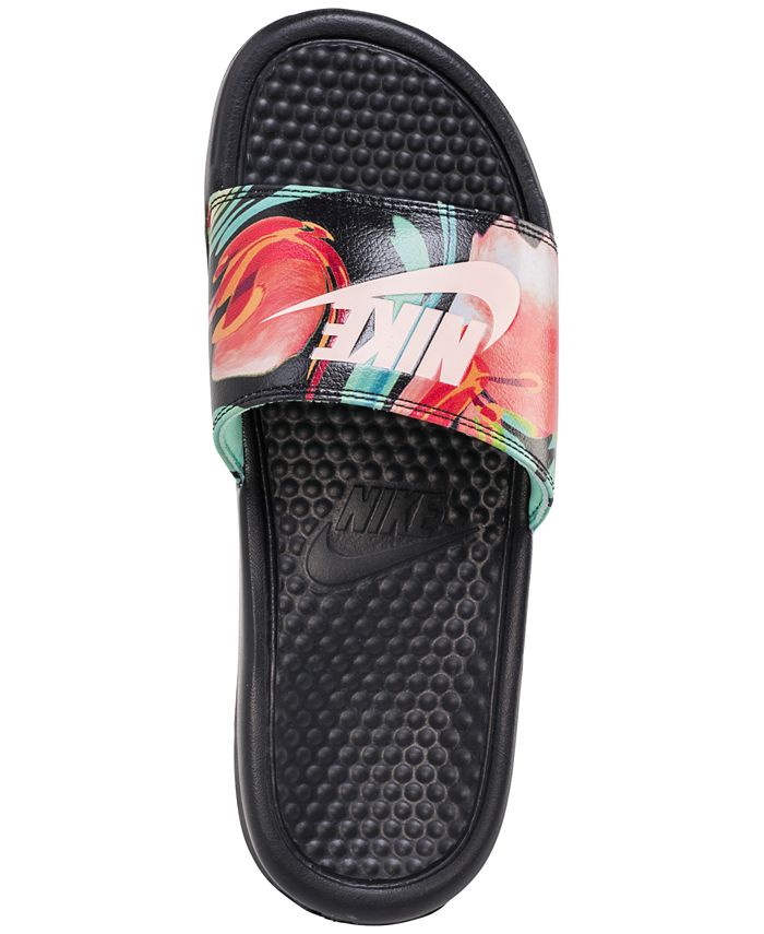 nike benassi jdi print slide sandals