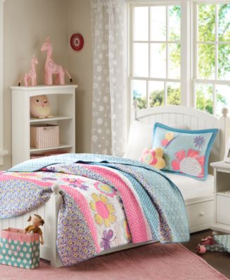 Intelligent Design Crazy Daisy 3-Pc. Quilt Set, Twin/Twin XL