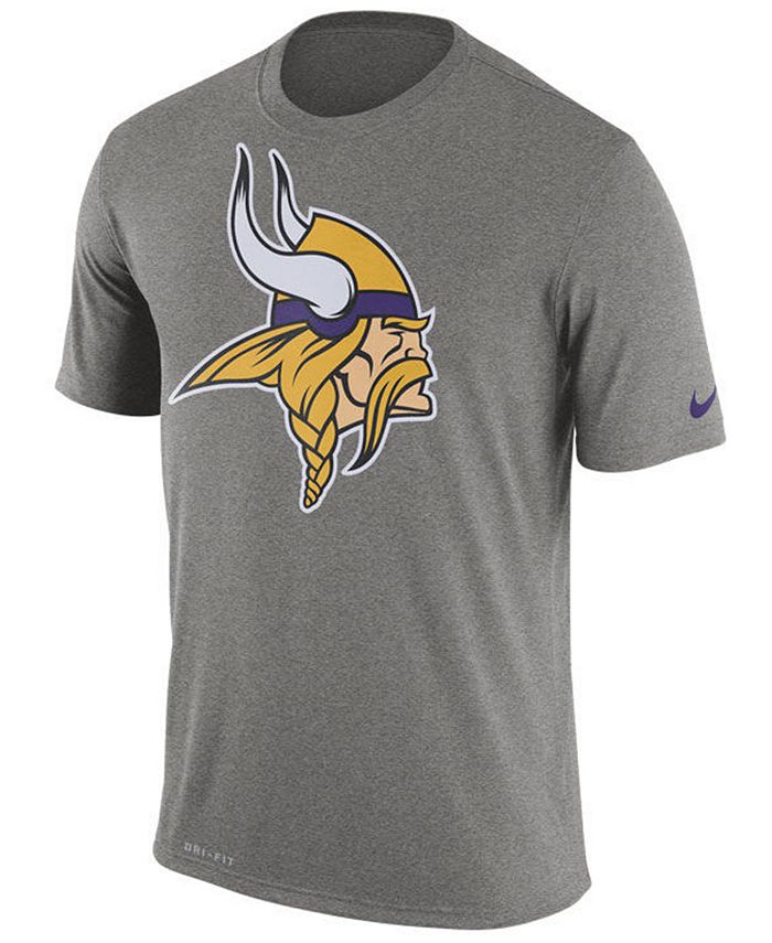 Nike Men's Minnesota Vikings Legend Logo Essential 3 T-Shirt - Macy's