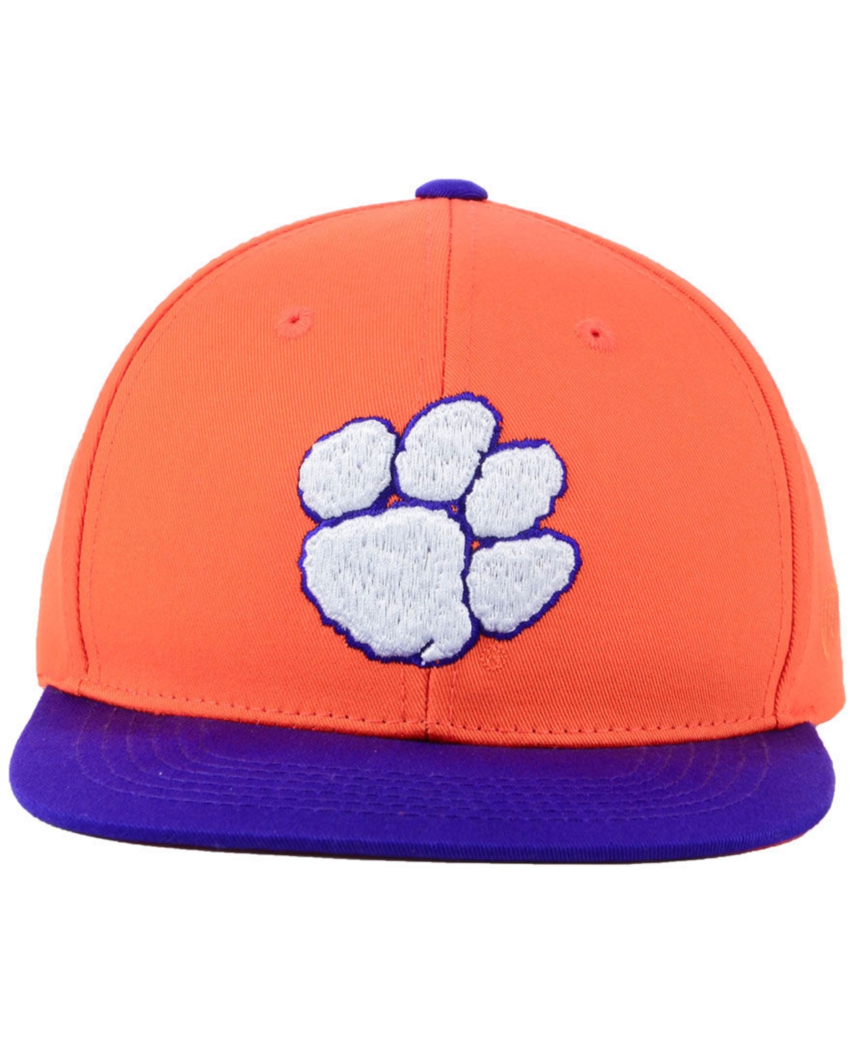 Top Of The World Boys' Clemson Tigers Maverick Snapback Cap In Orange,purple