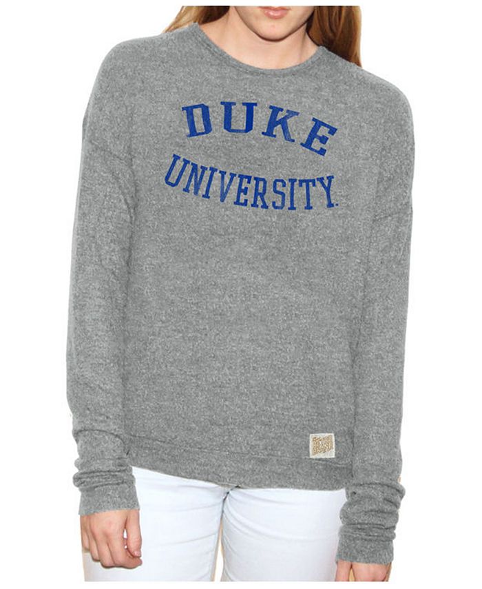 Retro Brand Women s Duke Blue Devils Lightweight Haachi Crew