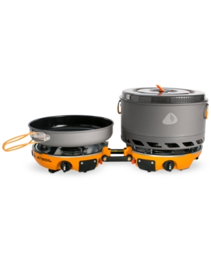 JETBOIL Genesis 2-Burner Basecamp System Grey/Orange Black One Size