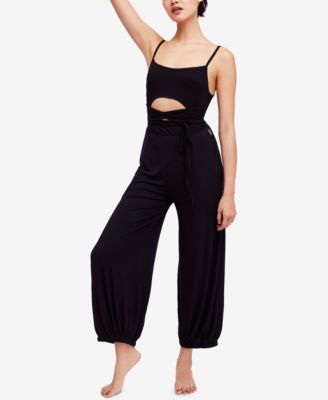 Free People - Cutout Contrast Jumpsuit