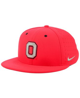 ohio state fitted hats nike