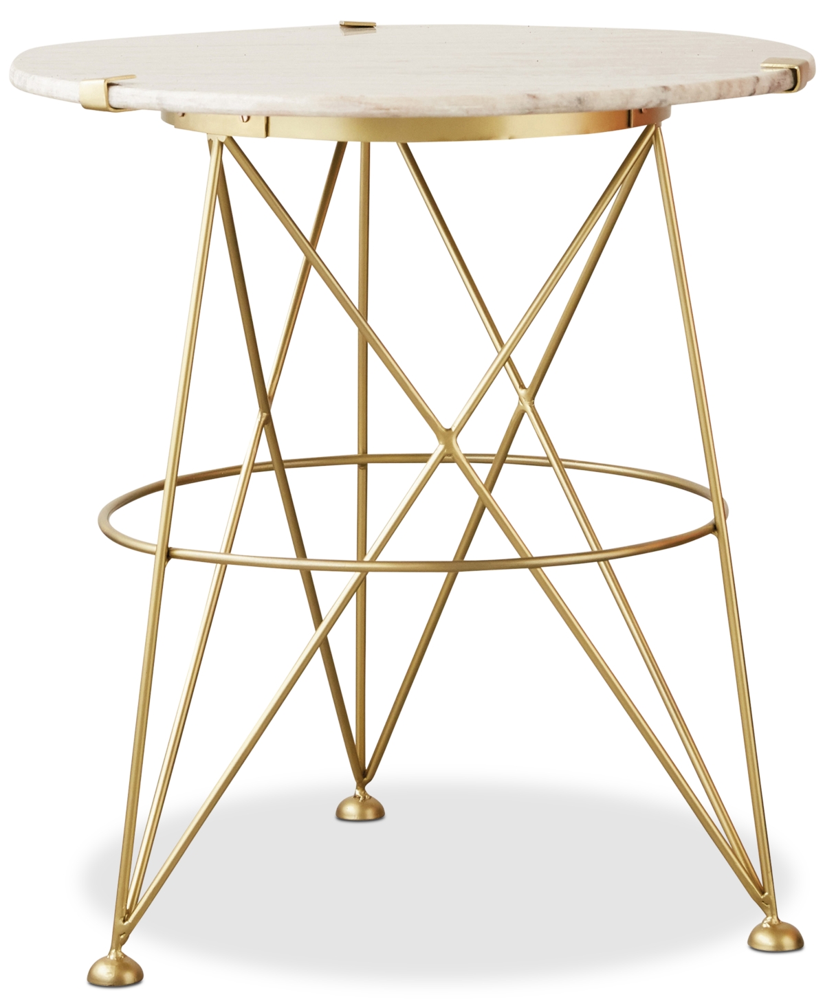 6203520 Table with Sand Colored Marble Top sku 6203520
