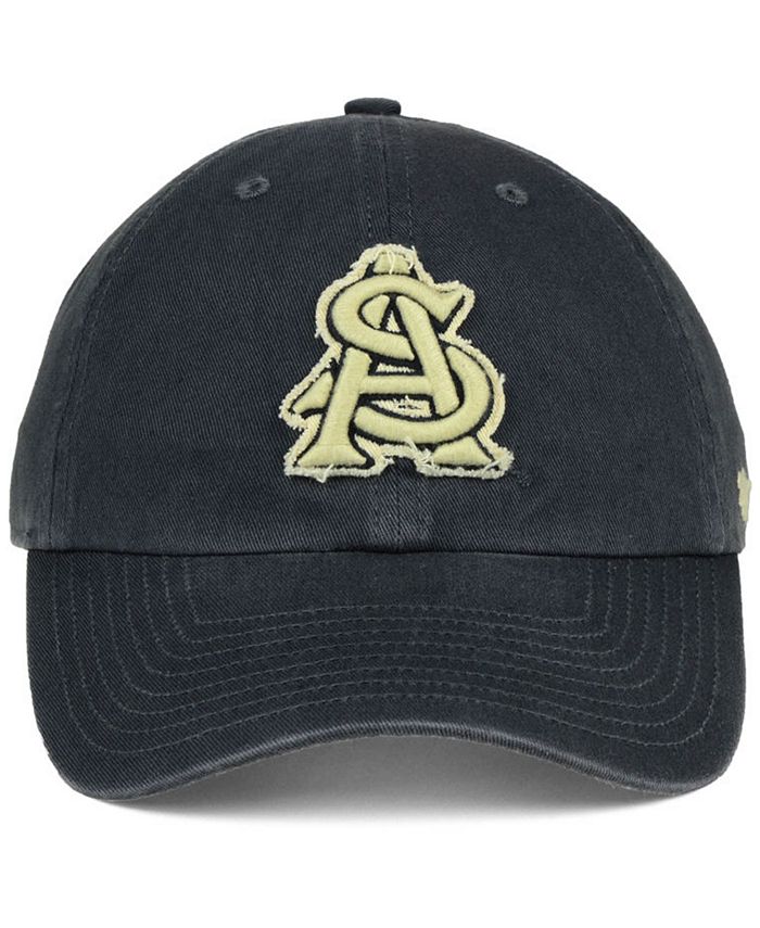 '47 Brand Arizona State Sun Devils Double Out CLEAN UP Cap - Macy's