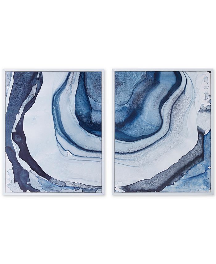 Madison Park - Ethereal 2-Pc. Framed Canvas Print Set