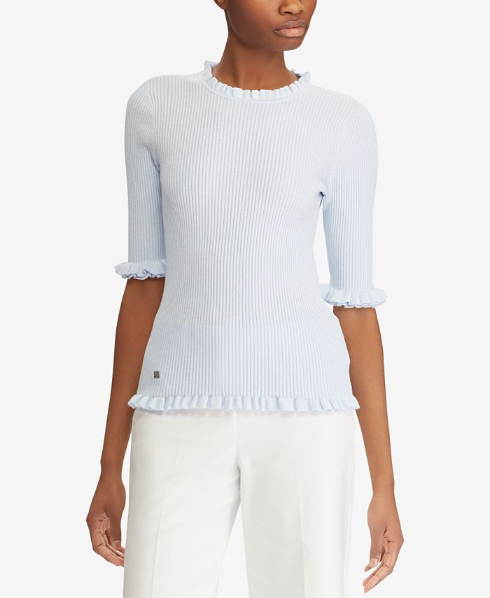 Lauren Ralph Lauren ElbowSleeve Sweater Macy's