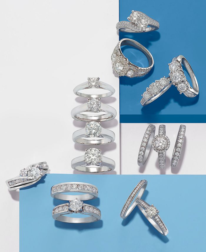 Macy's Two Souls, One Love® Diamond Anniversary Ring (11/2 ct. t.w