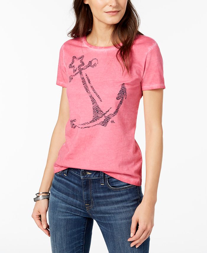 Tommy hilfiger anchor shirt top