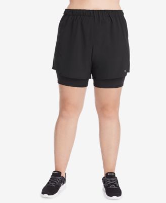 Champion Plus Size 2-in-1 Shorts 