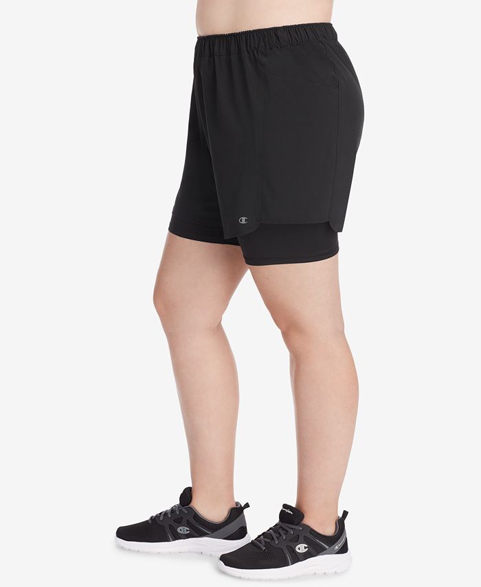 Champion Plus Size 2in1 Shorts Macy's