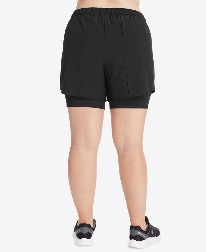 Champion Plus Size 2in1 Shorts Macy's