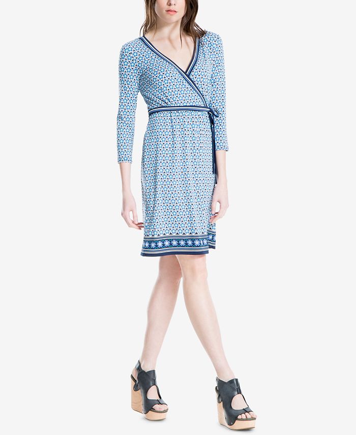 Max Studio London Printed Faux Wrap Dress Created for Macy s Macy s