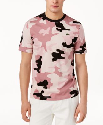 lacoste camo t shirt