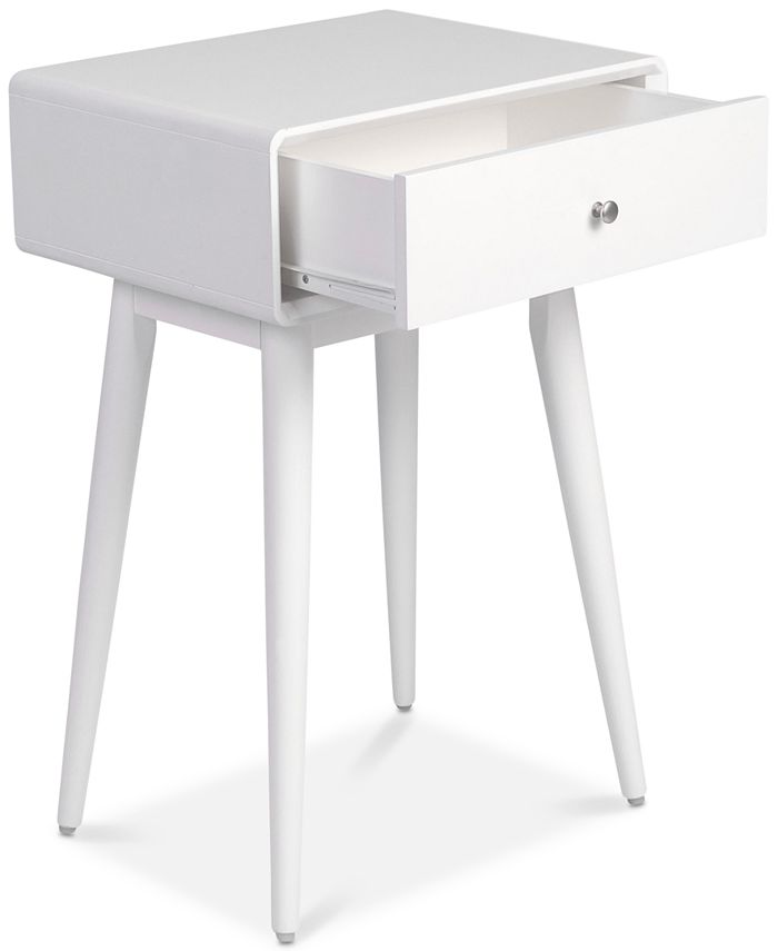 Elle Decor Rory 1-Drawer Side Table, Quick Ship - Macy's