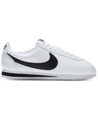 women's classic cortez leather casual sneakers from finish line