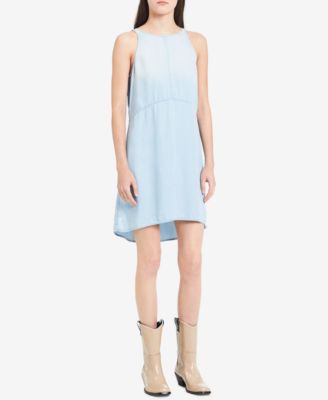 calvin klein chambray dress