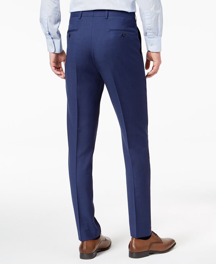 Calvin Klein Men's Skinny-Fit Extra Slim Infinite Stretch Suit Pants ...