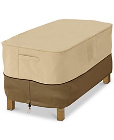 Small Rectangle Ottoman Side Table Cover
