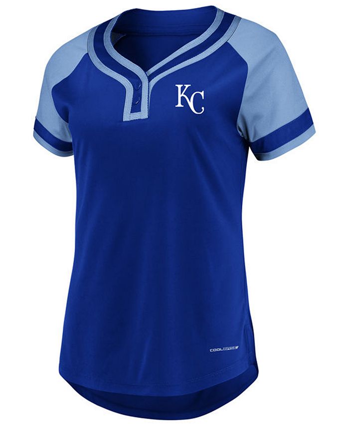 Kansas City Royals League Diva Ladies Fashion Shirt by Majestic