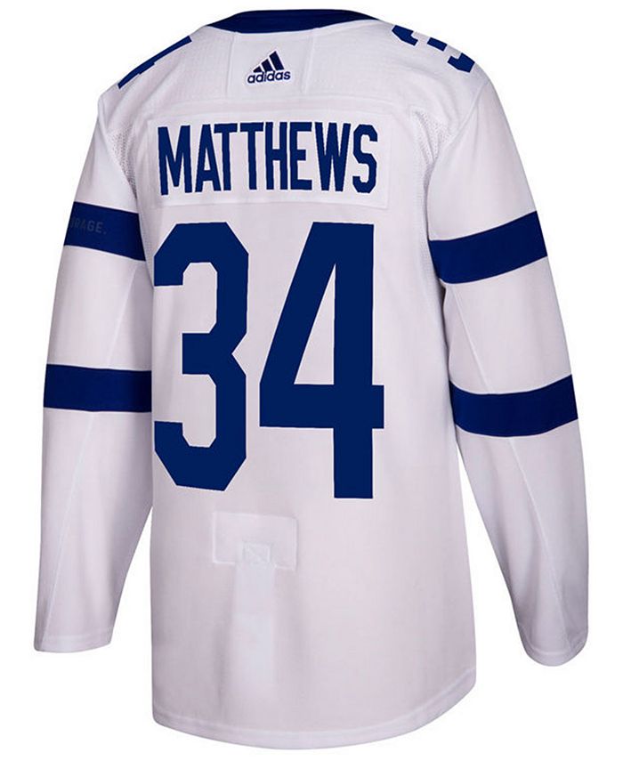 adidas Men's Auston Matthews Toronto Maple Leafs Authentic Pro Stadium ...