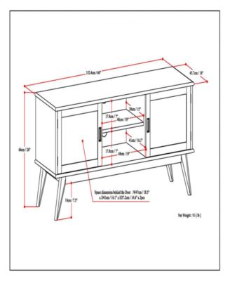 Ednie Low Media Stand