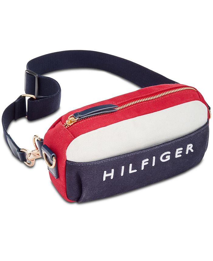 Tommy Hilfiger Sporty Canvas Convertible Fanny Pack - Macy's