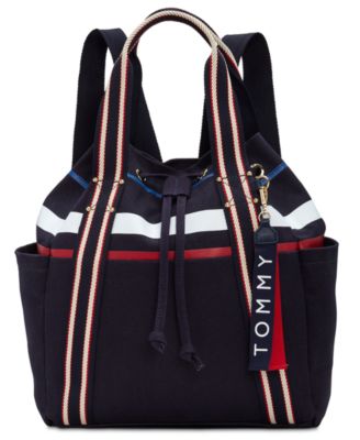 tommy hilfiger drawstring bag