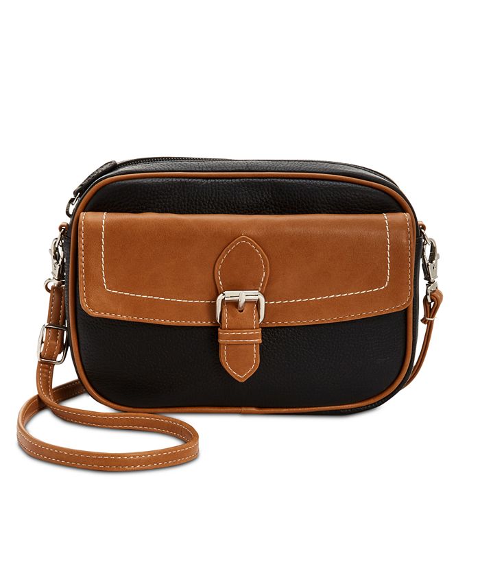 Giani Bernini Leather Convertible Fanny Pack, Created for Macy's - Macy's