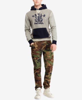 Polo Ralph Lauren Men's Patchwork Hoodie