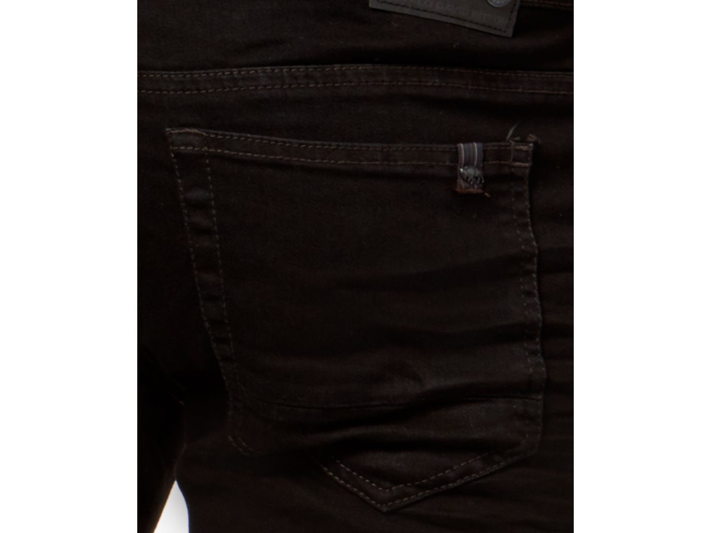 Мужские джинсы Buffalo David Bitton Slim Ash Tapered Stretch, цвет: Чёрный — фото 9