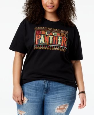 Hybrid - Plus Size Black Panther T-Shirt