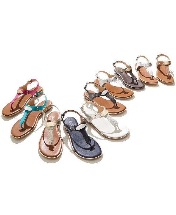mk flat sandals