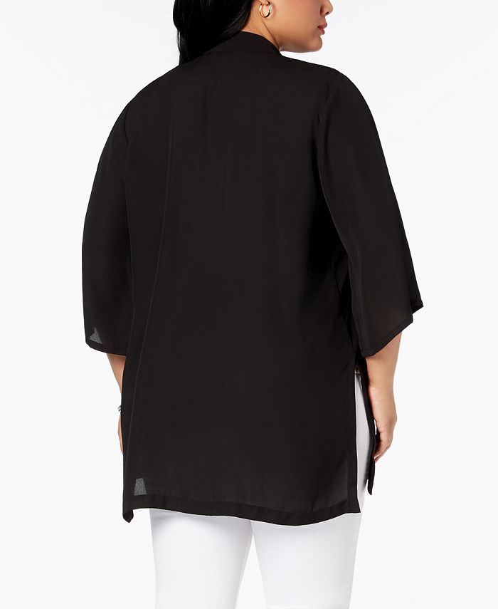 NY Collection Plus Size Kimono Macy's