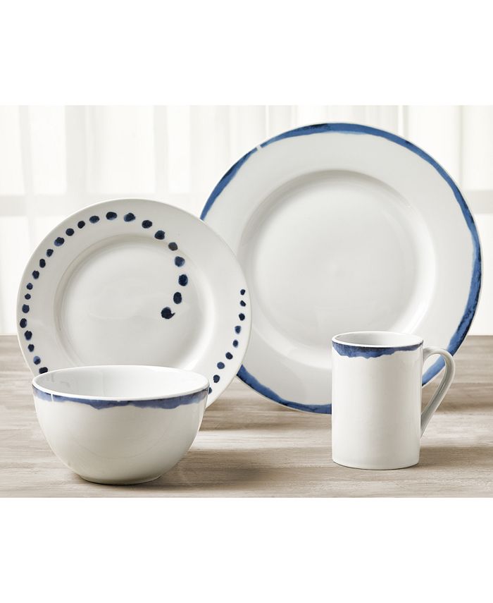 Tabletops Unlimited Isla 16Pc. Dinnerware Set, Service for 4 Macy's