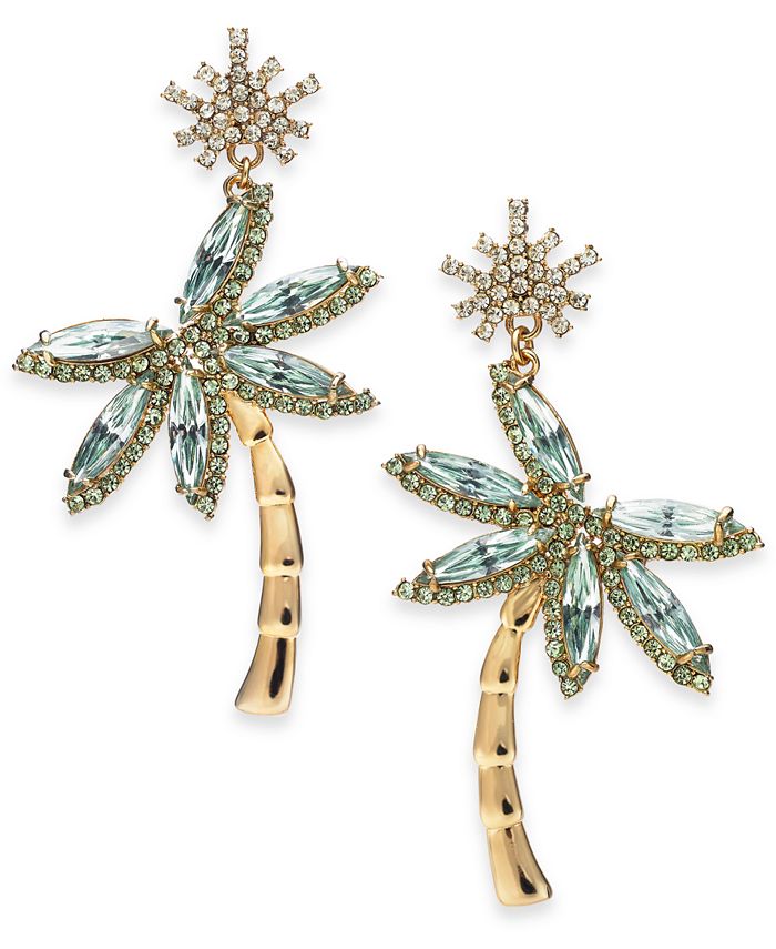 Kate spade new arrivals palm tree earrings
